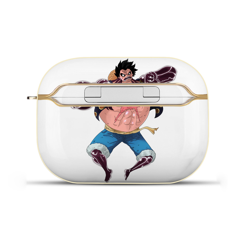 ワンピース モンキー・D・ルフィ ONE PIECE Monkey D. Luffy 【AirPods Pro用】ハードシェル保護ケース｜耐衝撃・防指紋・カラビナ付き商品仕様