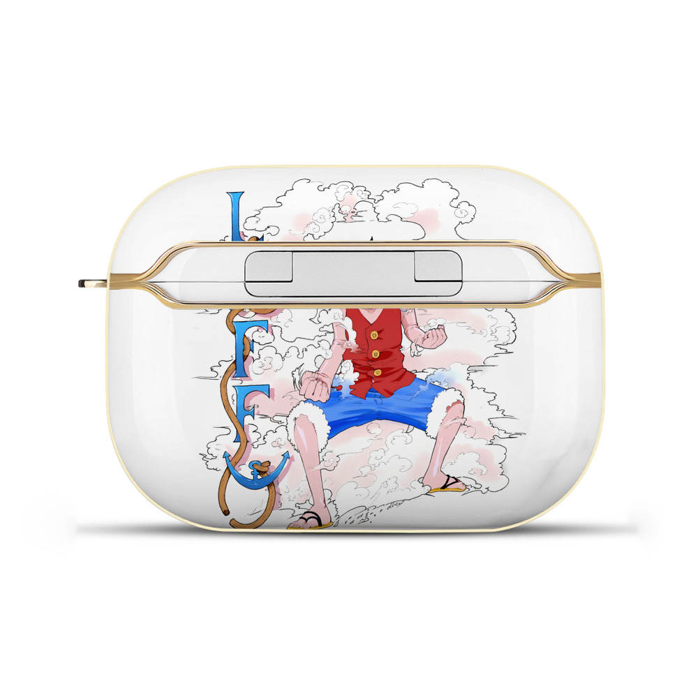 ワンピース モンキー・D・ルフィ ONE PIECE Monkey D. Luffy 【AirPods Pro用】ハードシェル保護ケース｜耐衝撃・防指紋・カラビナ付き商品仕様