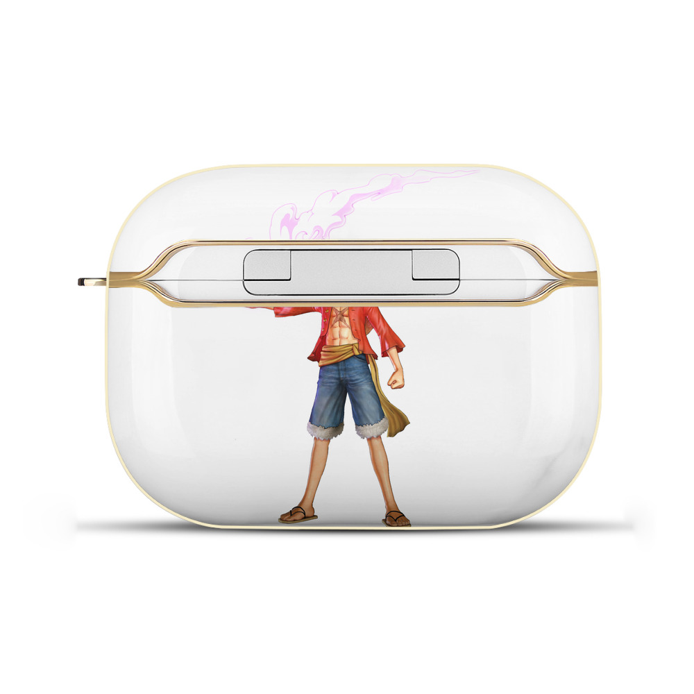 ワンピース モンキー・D・ルフィ ONE PIECE Monkey D. Luffy 【AirPods Pro用】ハードシェル保護ケース｜耐衝撃・防指紋・カラビナ付き商品仕様