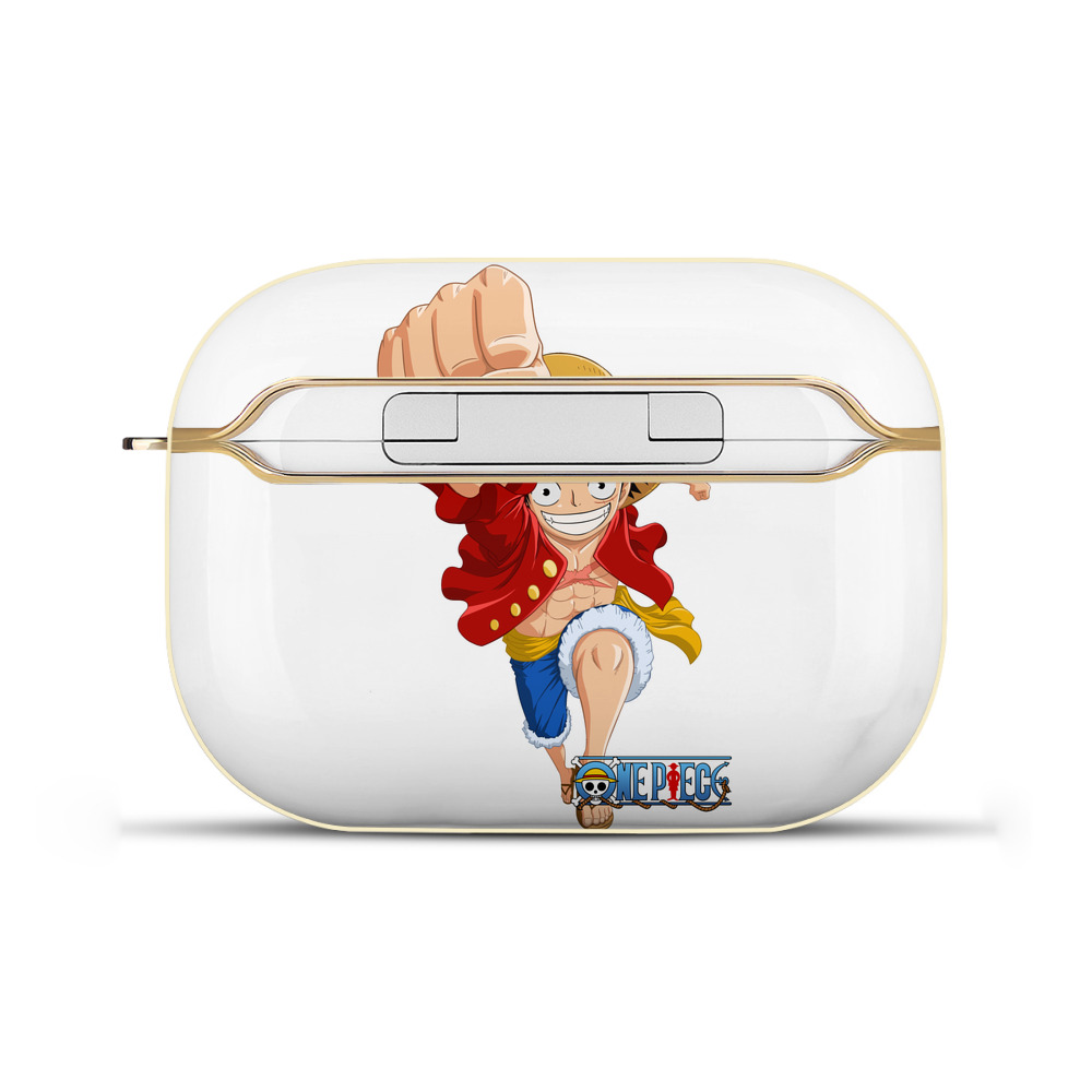 （画像用） ワンピース モンキー・D・ルフィ ONE PIECE Monkey D. Luffy 【AirPods Pro用】ハードシェル保護ケース｜耐衝撃・防指紋・カラビナ付き商品仕様