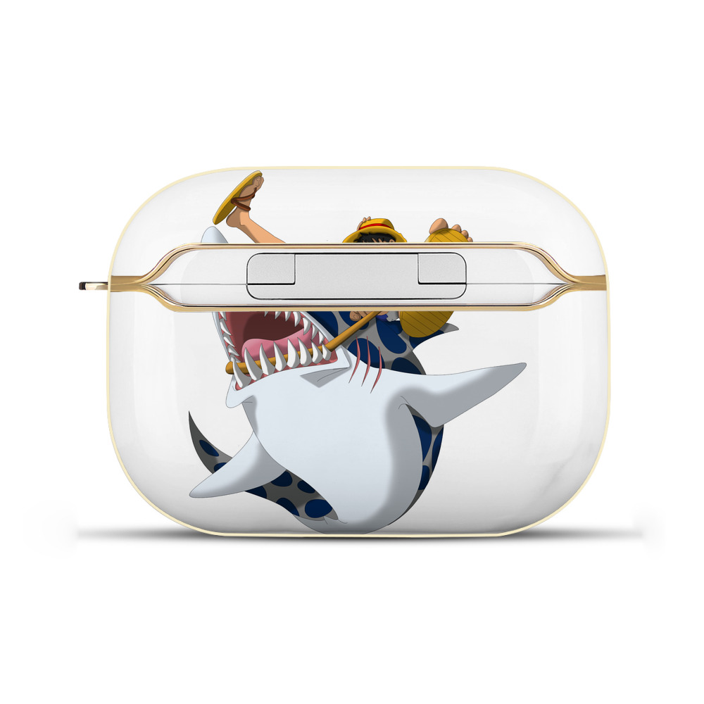 ワンピース モンキー・D・ルフィ ONE PIECE Monkey D. Luffy 【AirPods Pro用】ハードシェル保護ケース｜耐衝撃・防指紋・カラビナ付き商品仕様