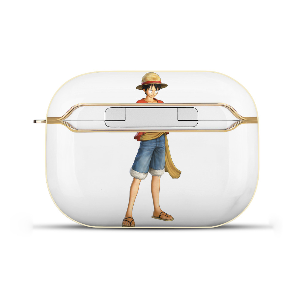 ワンピース モンキー・D・ルフィ ONE PIECE Monkey D. Luffy 【AirPods Pro用】ハードシェル保護ケース｜耐衝撃・防指紋・カラビナ付き商品仕様