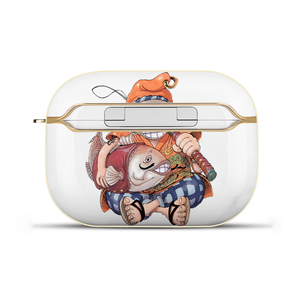 ワンピース モンキー・D・ルフィ ONE PIECE Monkey D. Luffy 【AirPods Pro用】ハードシェル保護ケース｜耐衝撃・防指紋・カラビナ付き商品仕様