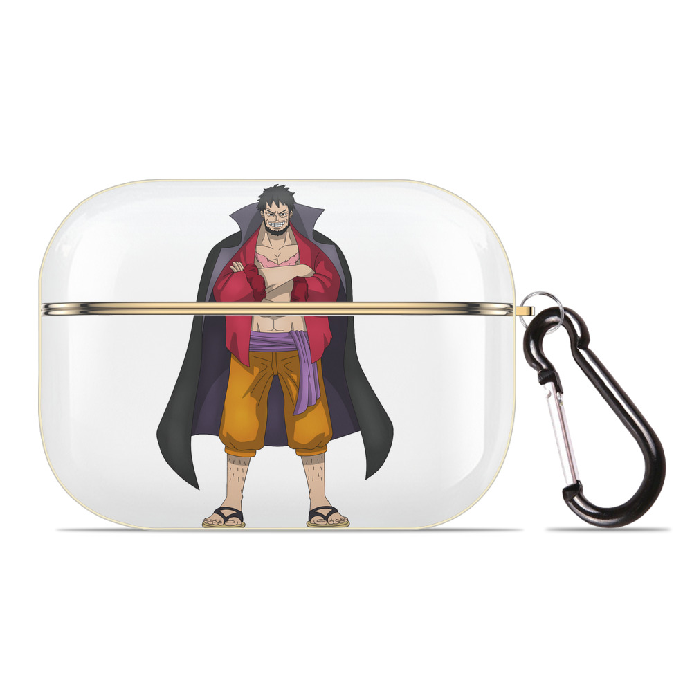 ワンピース モンキー・D・ルフィ ONE PIECE Monkey D. Luffy 【AirPods Pro用】ハードシェル保護ケース｜耐衝撃・防指紋・カラビナ付き商品仕様