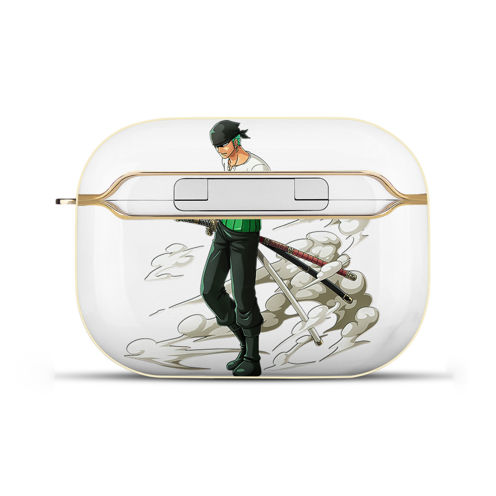 ワンピース ロロノア・ゾロ ONE PIECE Roronoa Zoro 【AirPods Pro用】ハードシェル保護ケース｜耐衝撃・防指紋・カラビナ付き商品仕様