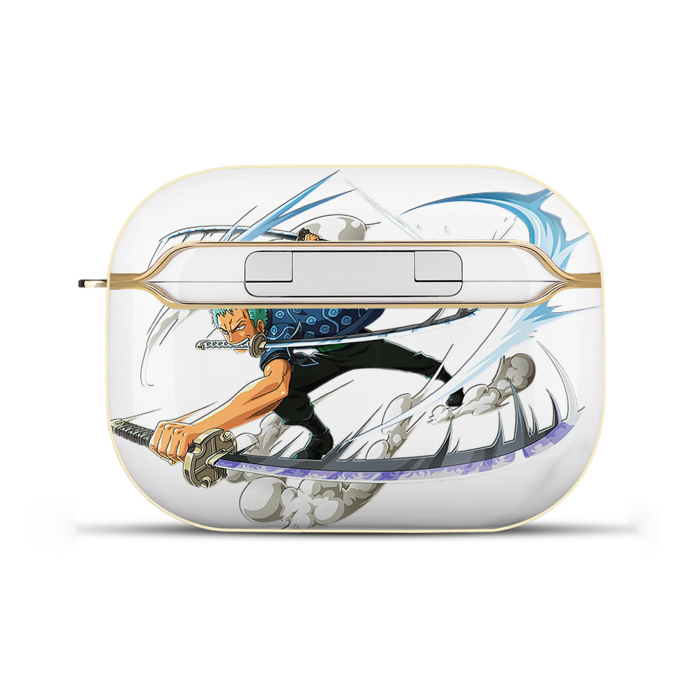 ワンピース ロロノア・ゾロ ONE PIECE Roronoa Zoro 【AirPods Pro用】ハードシェル保護ケース｜耐衝撃・防指紋・カラビナ付き商品仕様
