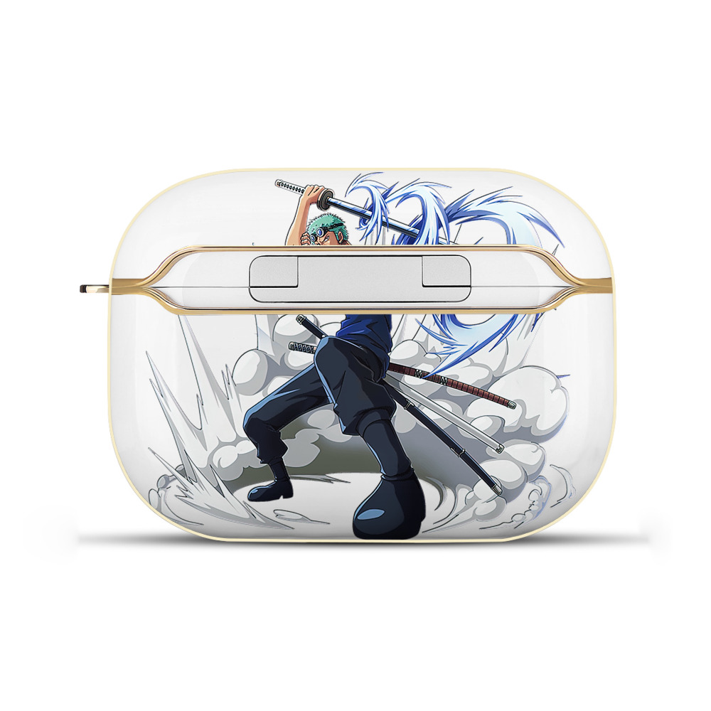 ワンピース ロロノア・ゾロ ONE PIECE Roronoa Zoro 【AirPods Pro用】ハードシェル保護ケース｜耐衝撃・防指紋・カラビナ付き商品仕様