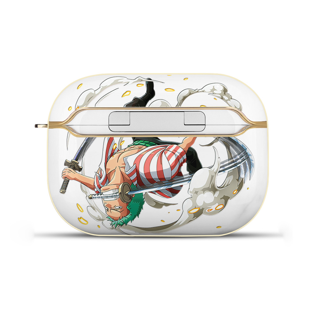 ワンピース ロロノア・ゾロ ONE PIECE Roronoa Zoro 【AirPods Pro用】ハードシェル保護ケース｜耐衝撃・防指紋・カラビナ付き商品仕様