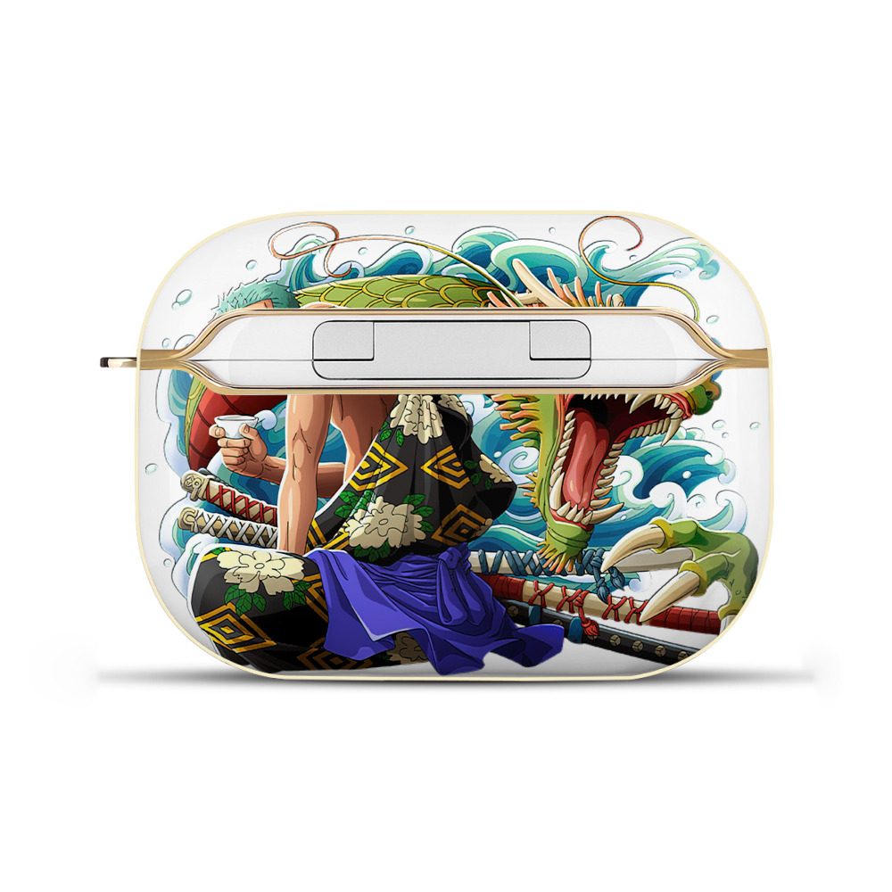 ワンピース ロロノア・ゾロ ONE PIECE Roronoa Zoro 【AirPods Pro用】ハードシェル保護ケース｜耐衝撃・防指紋・カラビナ付き商品仕様
