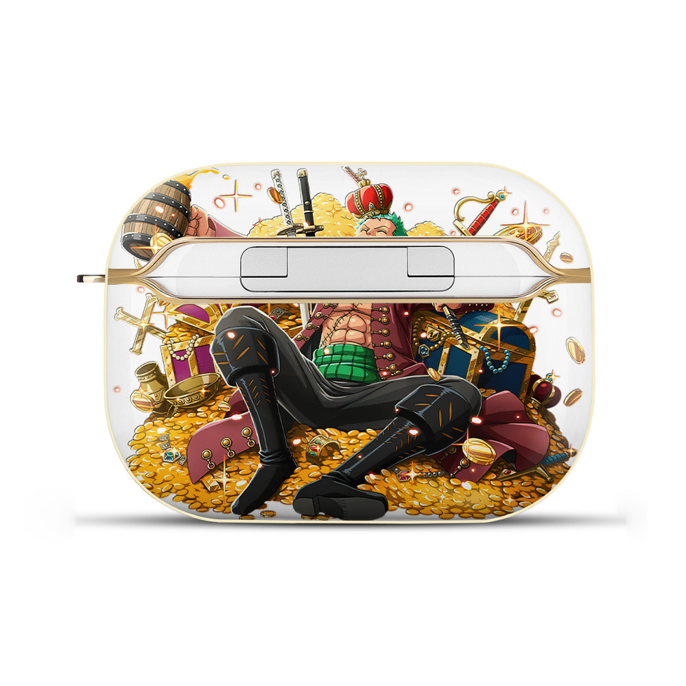 ワンピース ロロノア・ゾロ ONE PIECE Roronoa Zoro 【AirPods Pro用】ハードシェル保護ケース｜耐衝撃・防指紋・カラビナ付き商品仕様