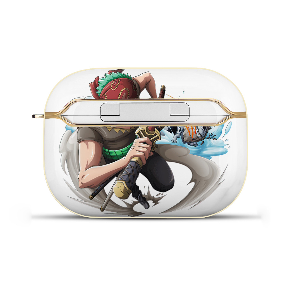 ワンピース ロロノア・ゾロ ONE PIECE Roronoa Zoro 【AirPods Pro用】ハードシェル保護ケース｜耐衝撃・防指紋・カラビナ付き商品仕様
