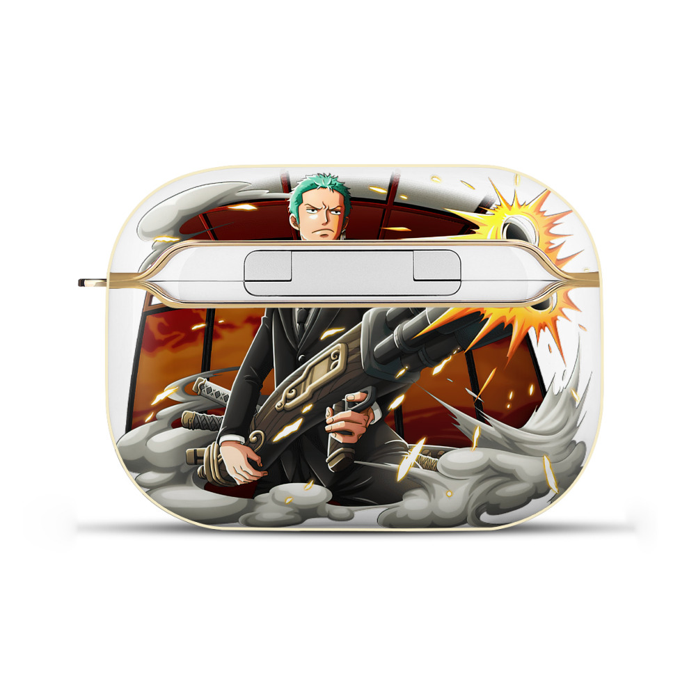 ワンピース ロロノア・ゾロ ONE PIECE Roronoa Zoro 【AirPods Pro用】ハードシェル保護ケース｜耐衝撃・防指紋・カラビナ付き商品仕様