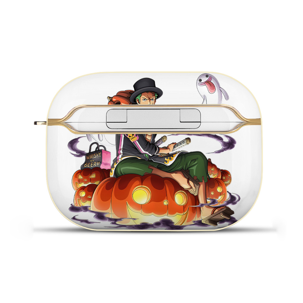 ワンピース ロロノア・ゾロ ONE PIECE Roronoa Zoro 【AirPods Pro用】ハードシェル保護ケース｜耐衝撃・防指紋・カラビナ付き商品仕様