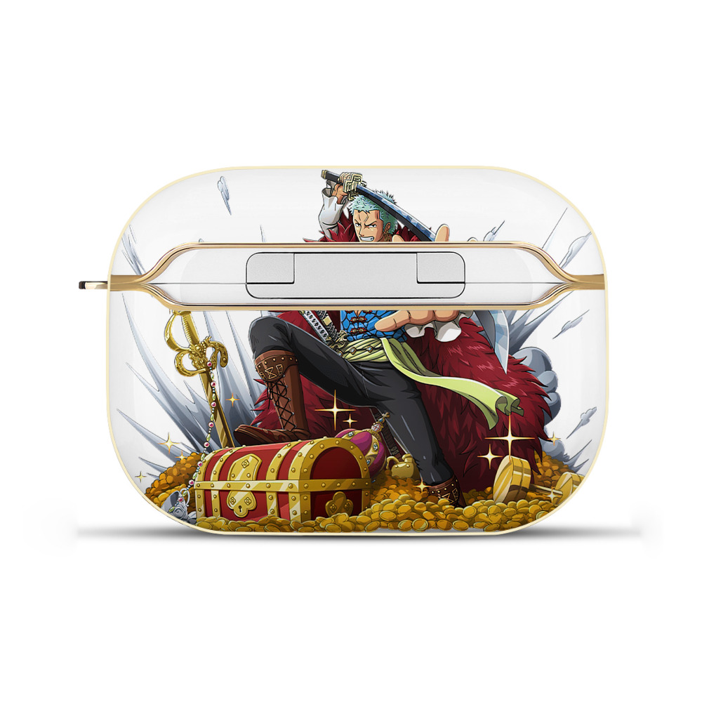 ワンピース ロロノア・ゾロ ONE PIECE Roronoa Zoro 【AirPods Pro用】ハードシェル保護ケース｜耐衝撃・防指紋・カラビナ付き商品仕様