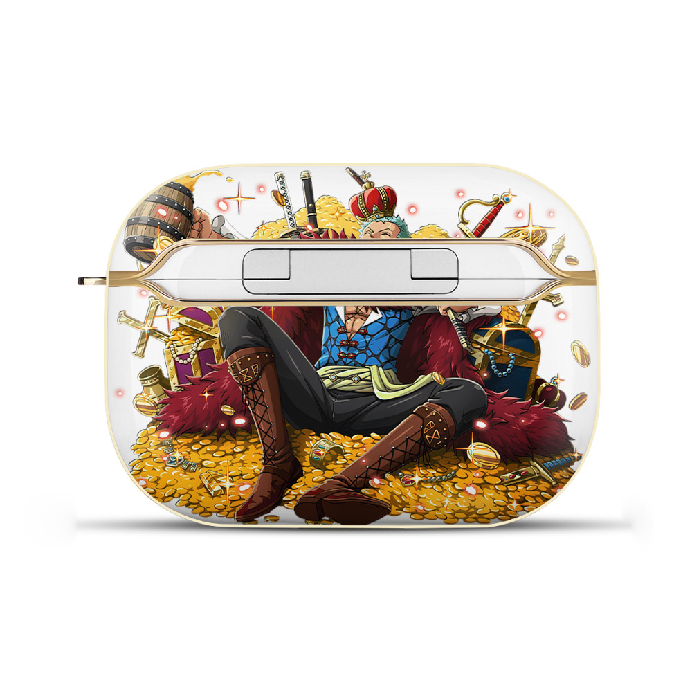 ワンピース ロロノア・ゾロ ONE PIECE Roronoa Zoro 【AirPods Pro用】ハードシェル保護ケース｜耐衝撃・防指紋・カラビナ付き商品仕様