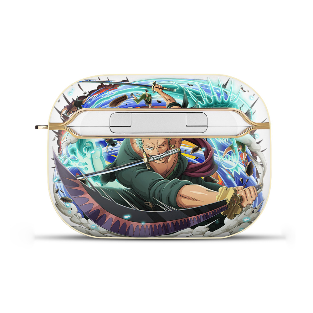 ワンピース ロロノア・ゾロ ONE PIECE Roronoa Zoro 【AirPods Pro用】ハードシェル保護ケース｜耐衝撃・防指紋・カラビナ付き商品仕様