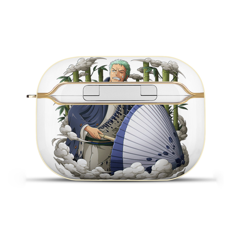 ワンピース ロロノア・ゾロ ONE PIECE Roronoa Zoro 【AirPods Pro用】ハードシェル保護ケース｜耐衝撃・防指紋・カラビナ付き商品仕様
