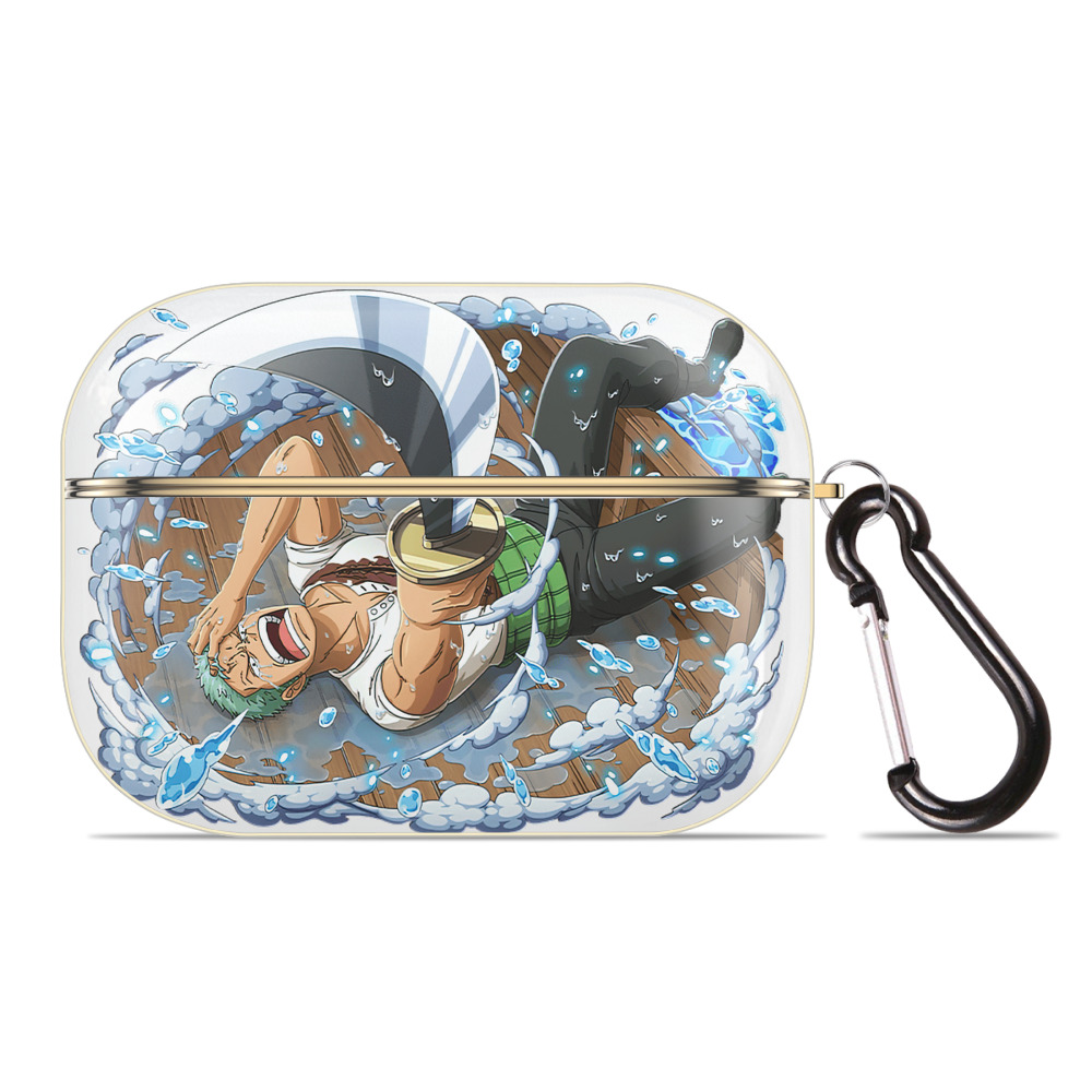 ワンピース ロロノア・ゾロ ONE PIECE Roronoa Zoro 【AirPods Pro用】ハードシェル保護ケース｜耐衝撃・防指紋・カラビナ付き商品仕様