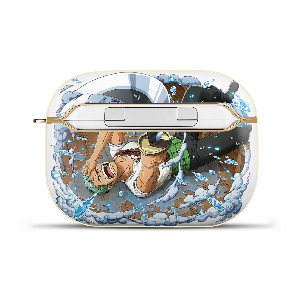 ワンピース ロロノア・ゾロ ONE PIECE Roronoa Zoro 【AirPods Pro用】ハードシェル保護ケース｜耐衝撃・防指紋・カラビナ付き商品仕様