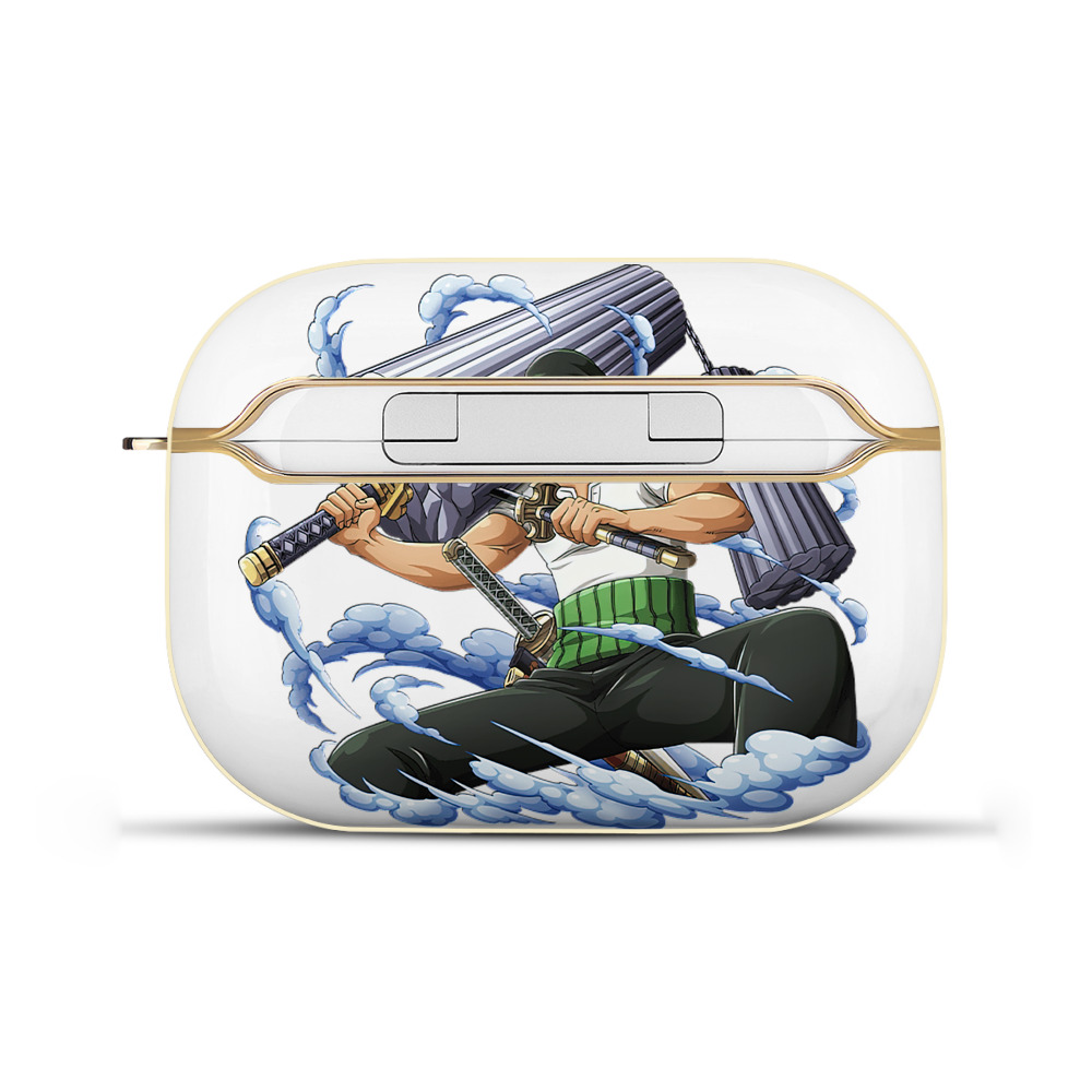 ワンピース ロロノア・ゾロ ONE PIECE Roronoa Zoro 【AirPods Pro用】ハードシェル保護ケース｜耐衝撃・防指紋・カラビナ付き商品仕様