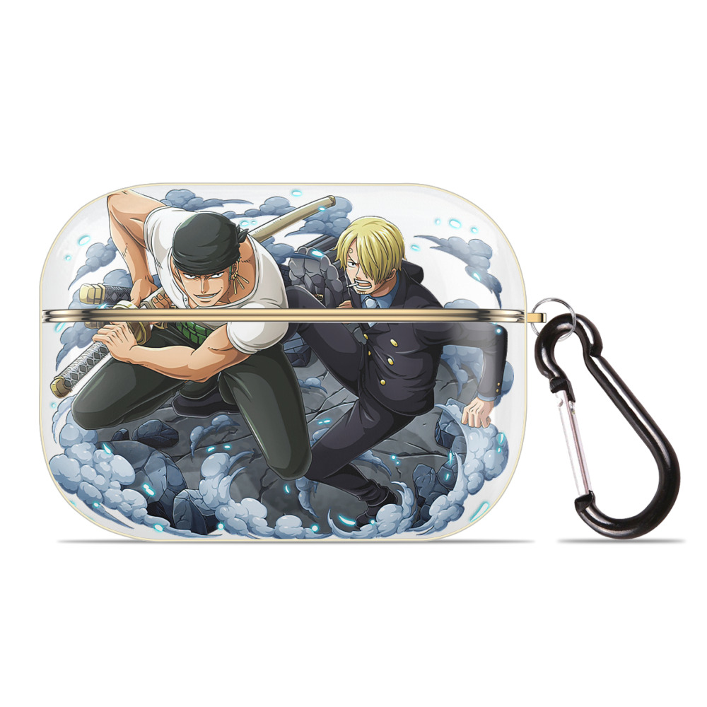 ワンピース ロロノア・ゾロ ONE PIECE Roronoa Zoro 【AirPods Pro用】ハードシェル保護ケース｜耐衝撃・防指紋・カラビナ付き商品仕様