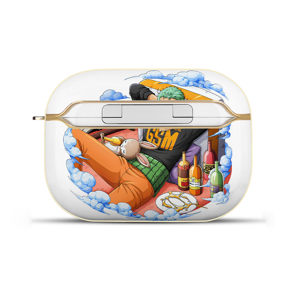 ワンピース ロロノア・ゾロ ONE PIECE Roronoa Zoro 【AirPods Pro用】ハードシェル保護ケース｜耐衝撃・防指紋・カラビナ付き商品仕様
