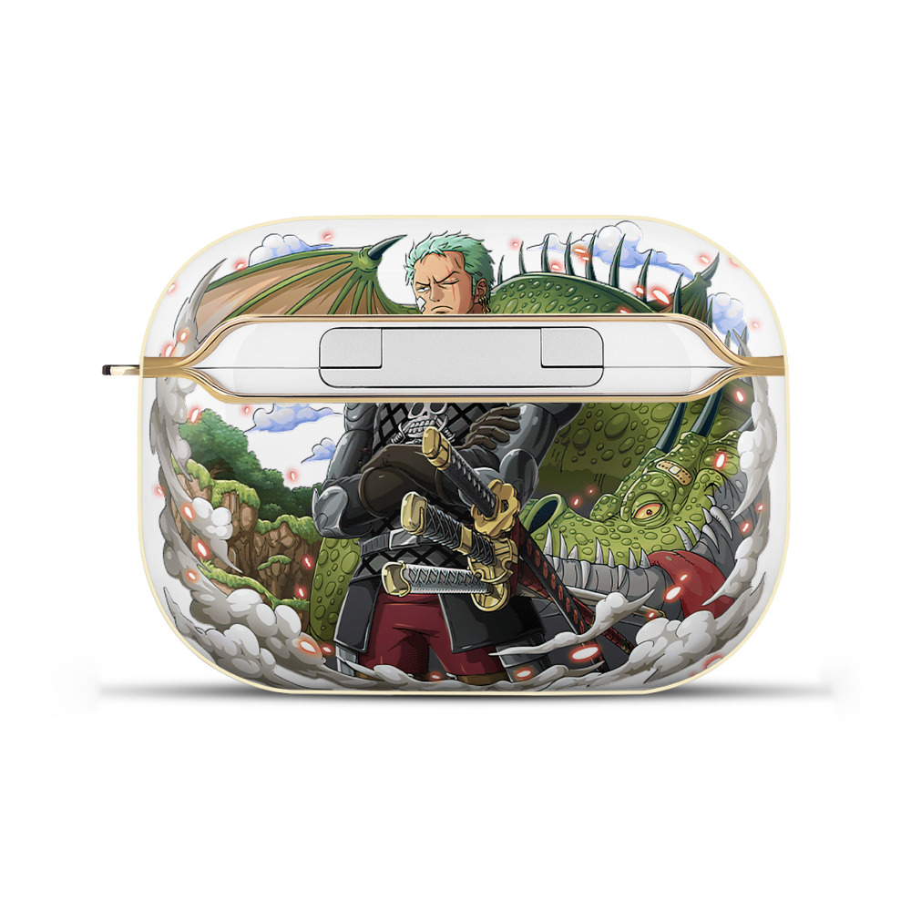 ワンピース ロロノア・ゾロ ONE PIECE Roronoa Zoro 【AirPods Pro用】ハードシェル保護ケース｜耐衝撃・防指紋・カラビナ付き商品仕様