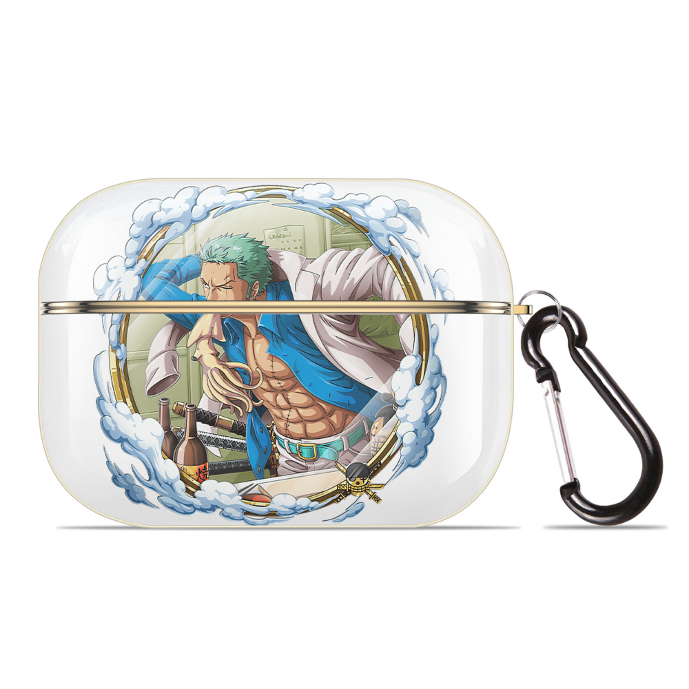 ワンピース ロロノア・ゾロ ONE PIECE Roronoa Zoro 【AirPods Pro用】ハードシェル保護ケース｜耐衝撃・防指紋・カラビナ付き商品仕様