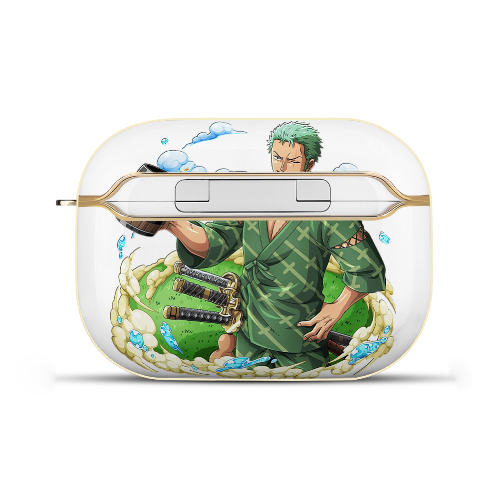 ワンピース ロロノア・ゾロ ONE PIECE Roronoa Zoro 【AirPods Pro用】ハードシェル保護ケース｜耐衝撃・防指紋・カラビナ付き商品仕様