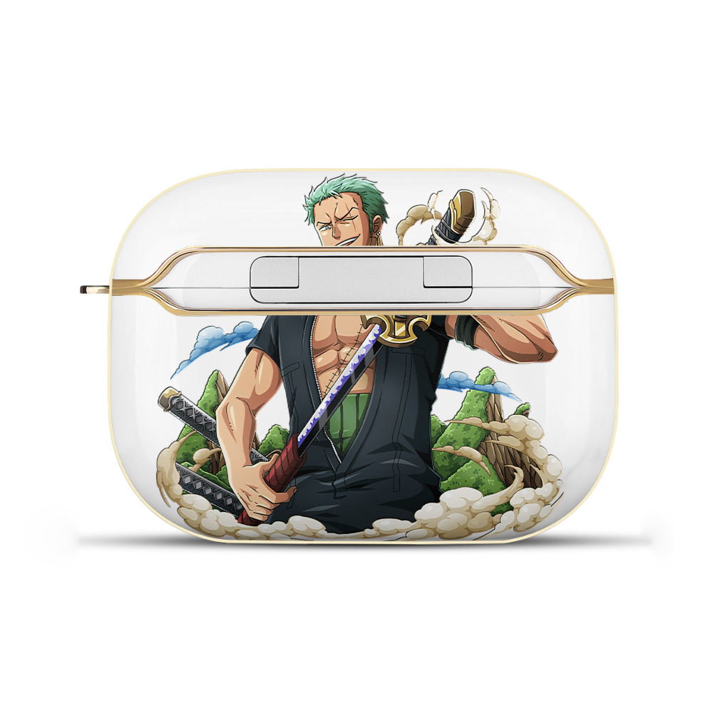 ワンピース ロロノア・ゾロ ONE PIECE Roronoa Zoro 【AirPods Pro用】ハードシェル保護ケース｜耐衝撃・防指紋・カラビナ付き商品仕様