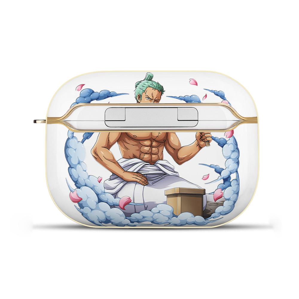 ワンピース ロロノア・ゾロ ONE PIECE Roronoa Zoro 【AirPods Pro用】ハードシェル保護ケース｜耐衝撃・防指紋・カラビナ付き商品仕様