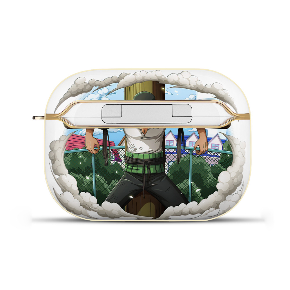 ワンピース ロロノア・ゾロ ONE PIECE Roronoa Zoro 【AirPods Pro用】ハードシェル保護ケース｜耐衝撃・防指紋・カラビナ付き商品仕様