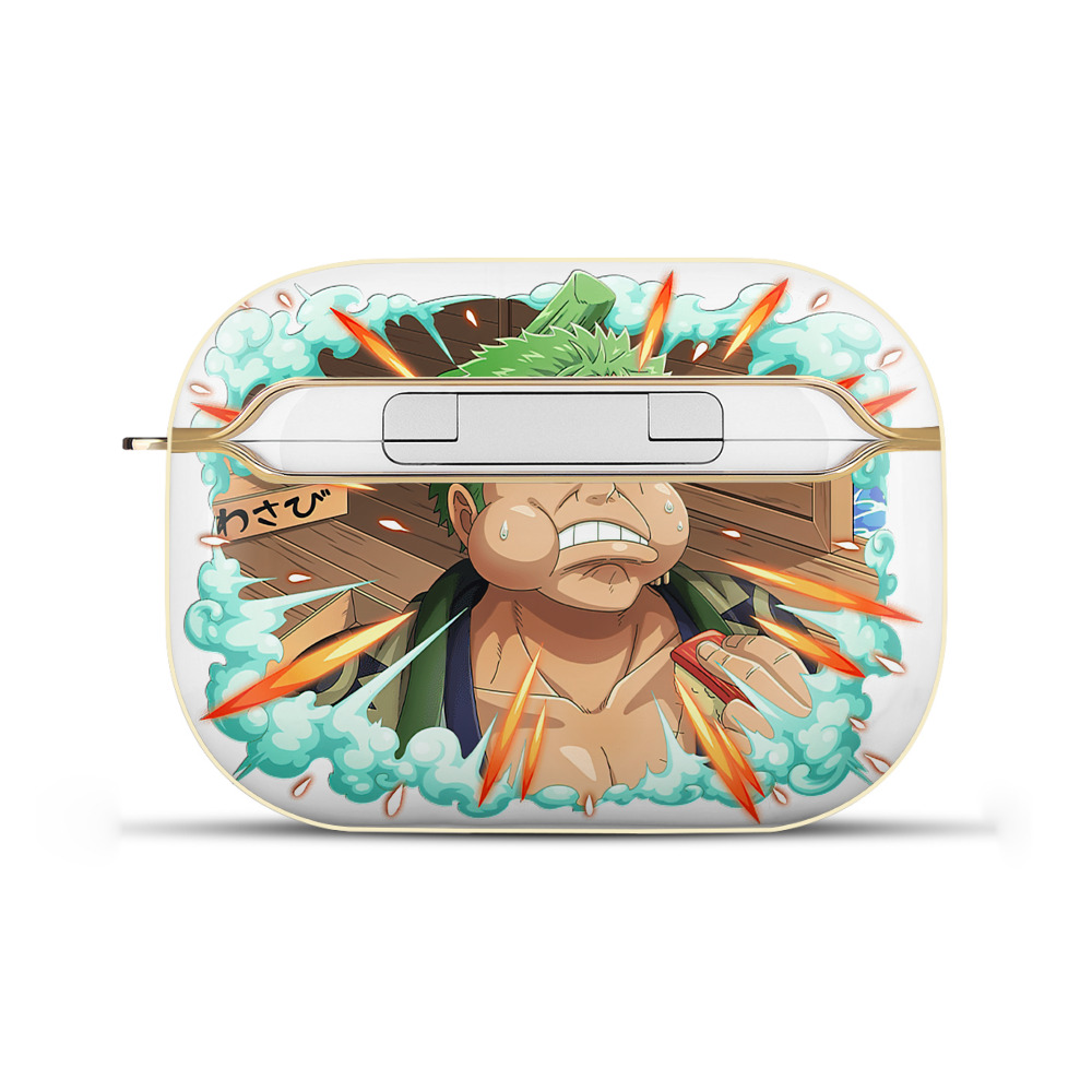 ワンピース ロロノア・ゾロ ONE PIECE Roronoa Zoro 【AirPods Pro用】ハードシェル保護ケース｜耐衝撃・防指紋・カラビナ付き商品仕様