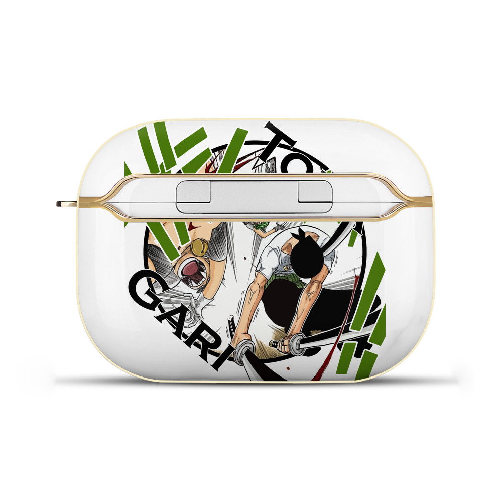 ワンピース ロロノア・ゾロ ONE PIECE Roronoa Zoro 【AirPods Pro用】ハードシェル保護ケース｜耐衝撃・防指紋・カラビナ付き商品仕様