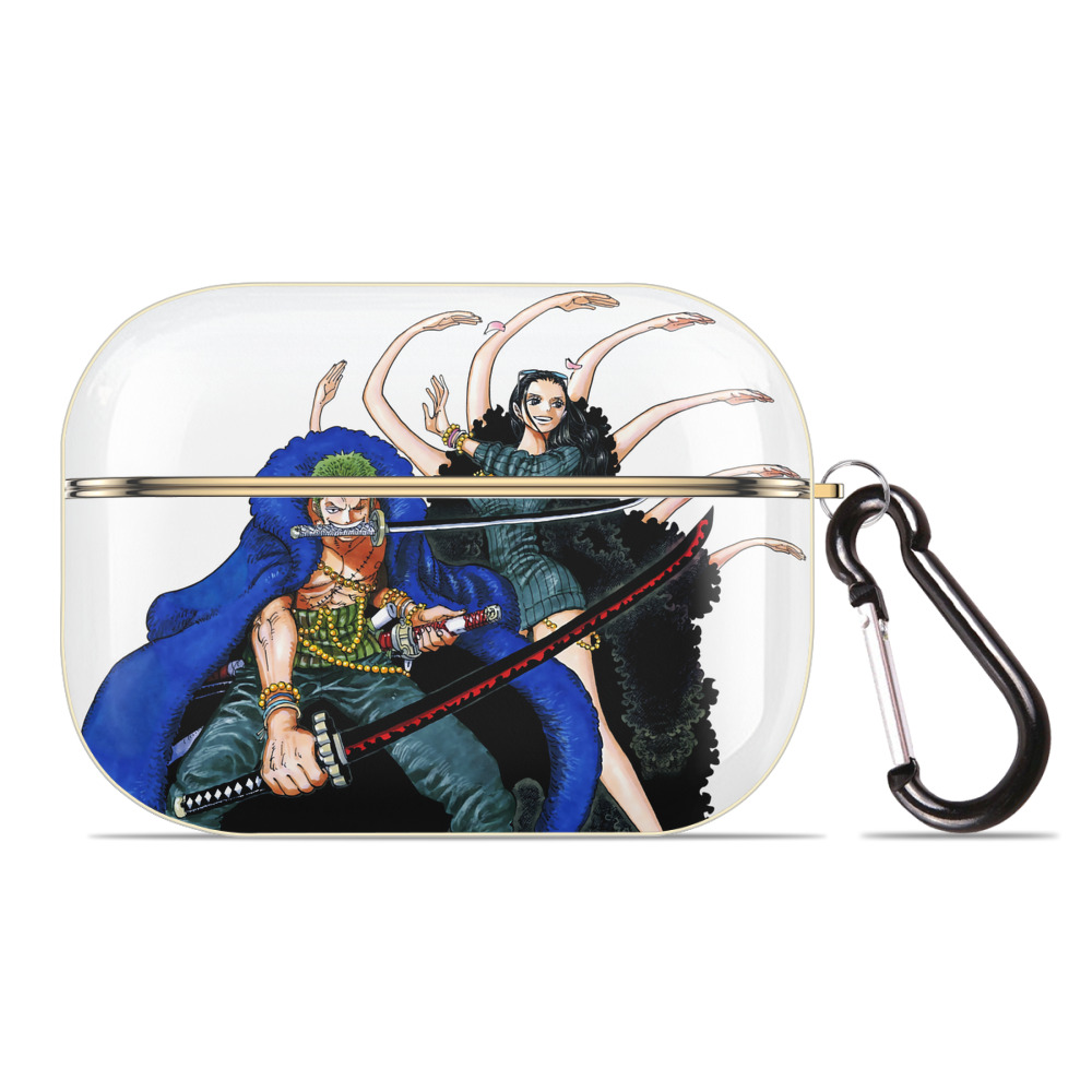 ワンピース ロロノア・ゾロ ONE PIECE Roronoa Zoro 【AirPods Pro用】ハードシェル保護ケース｜耐衝撃・防指紋・カラビナ付き商品仕様