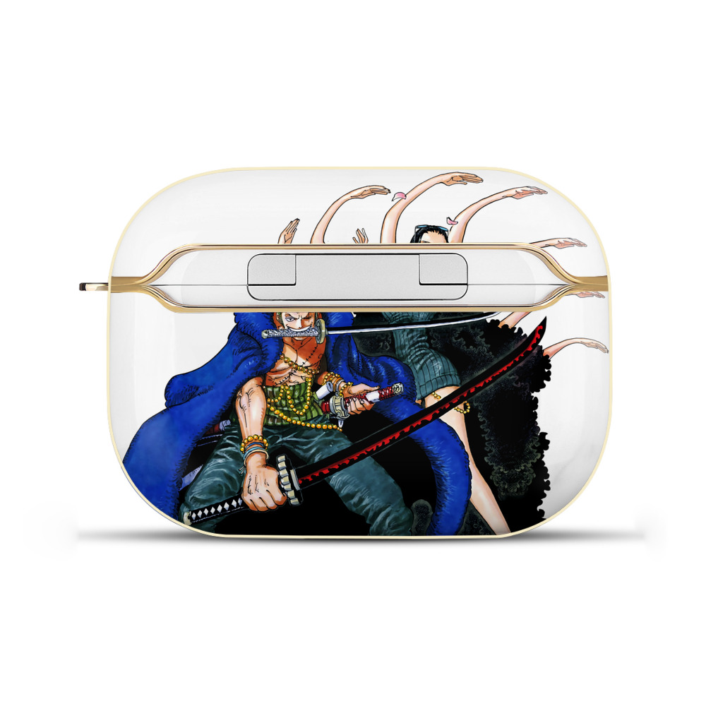 ワンピース ロロノア・ゾロ ONE PIECE Roronoa Zoro 【AirPods Pro用】ハードシェル保護ケース｜耐衝撃・防指紋・カラビナ付き商品仕様