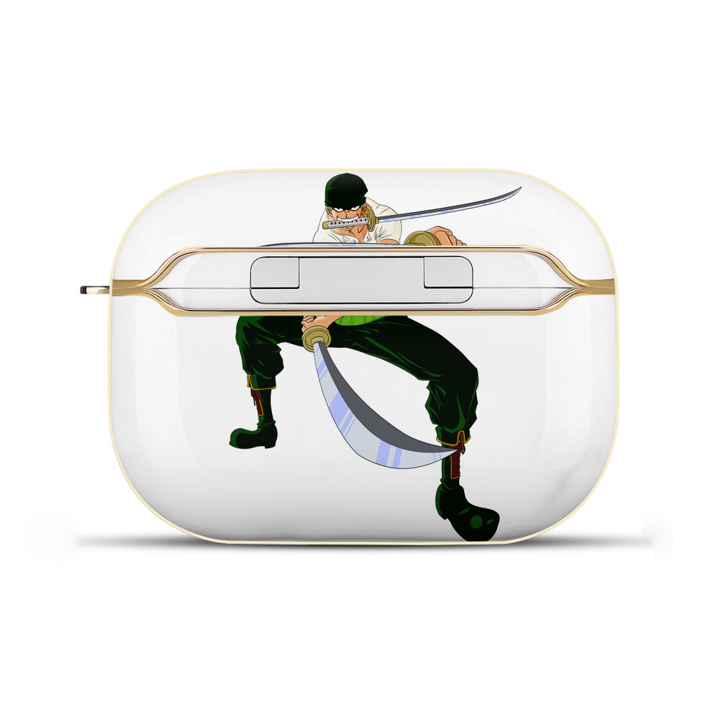 ワンピース ロロノア・ゾロ ONE PIECE Roronoa Zoro 【AirPods Pro用】ハードシェル保護ケース｜耐衝撃・防指紋・カラビナ付き商品仕様