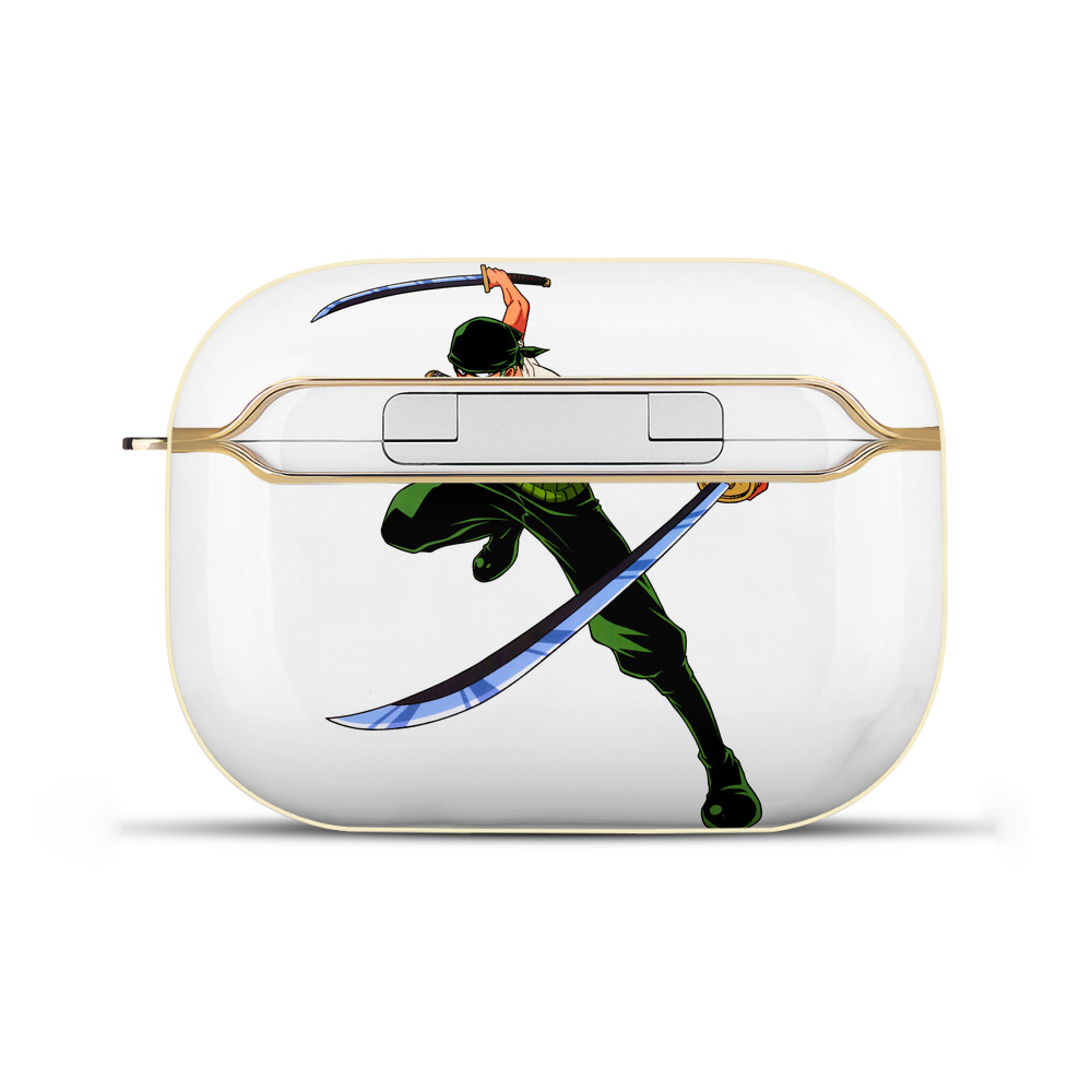 ワンピース ロロノア・ゾロ ONE PIECE Roronoa Zoro 【AirPods Pro用】ハードシェル保護ケース｜耐衝撃・防指紋・カラビナ付き商品仕様