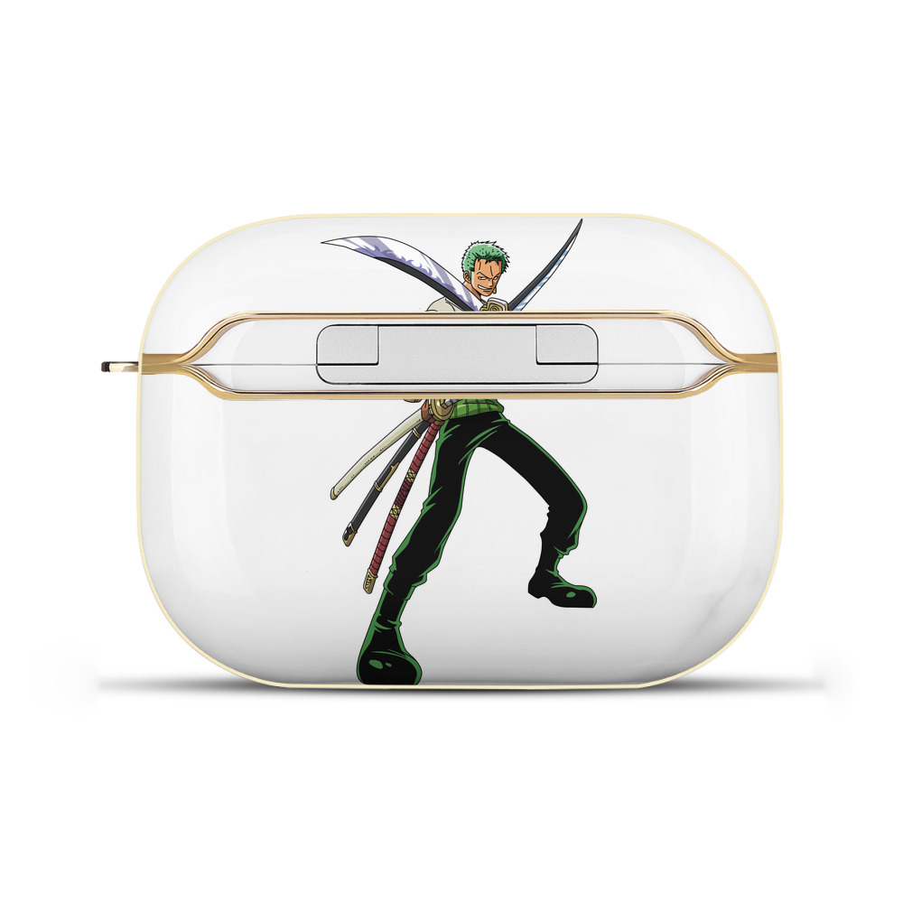 ワンピース ロロノア・ゾロ ONE PIECE Roronoa Zoro 【AirPods Pro用】ハードシェル保護ケース｜耐衝撃・防指紋・カラビナ付き商品仕様