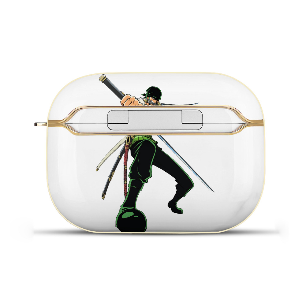 ワンピース ロロノア・ゾロ ONE PIECE Roronoa Zoro 【AirPods Pro用】ハードシェル保護ケース｜耐衝撃・防指紋・カラビナ付き商品仕様