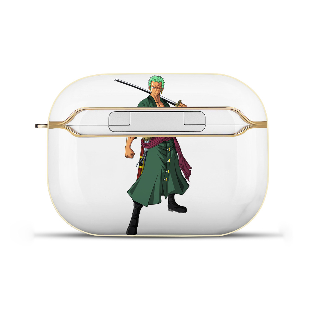 ワンピース ロロノア・ゾロ ONE PIECE Roronoa Zoro 【AirPods Pro用】ハードシェル保護ケース｜耐衝撃・防指紋・カラビナ付き商品仕様