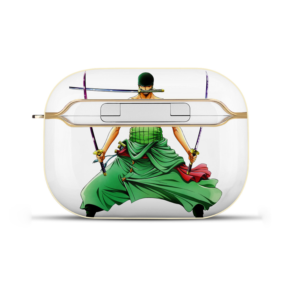 ワンピース ロロノア・ゾロ ONE PIECE Roronoa Zoro 【AirPods Pro用】ハードシェル保護ケース｜耐衝撃・防指紋・カラビナ付き商品仕様