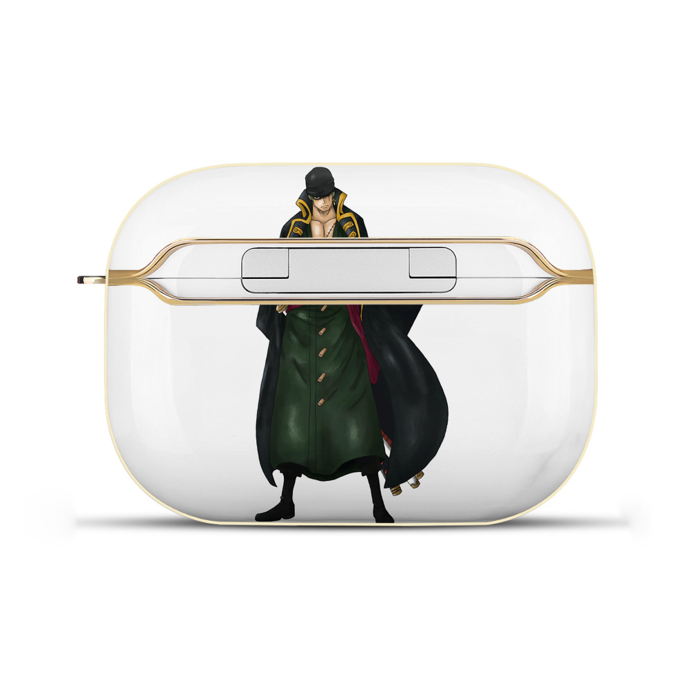 ワンピース ロロノア・ゾロ ONE PIECE Roronoa Zoro 【AirPods Pro用】ハードシェル保護ケース｜耐衝撃・防指紋・カラビナ付き商品仕様