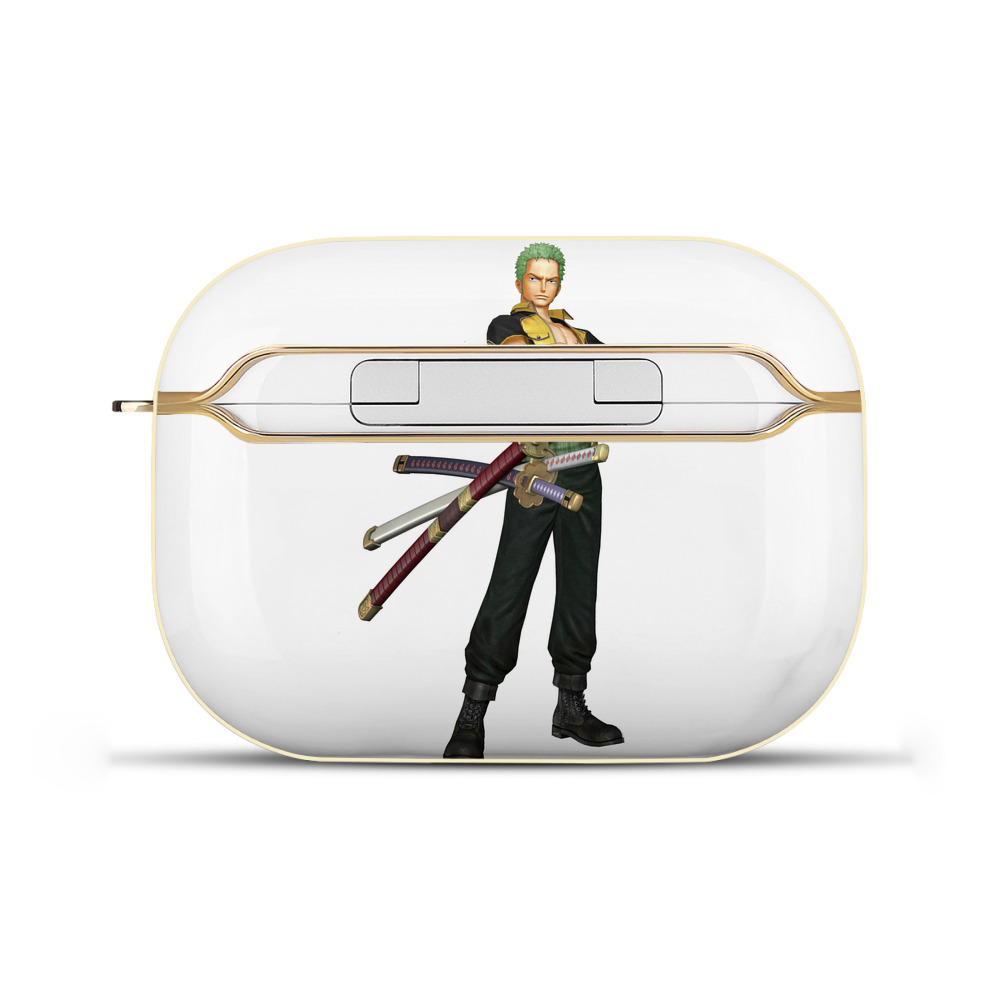 ワンピース ロロノア・ゾロ ONE PIECE Roronoa Zoro 【AirPods Pro用】ハードシェル保護ケース｜耐衝撃・防指紋・カラビナ付き商品仕様