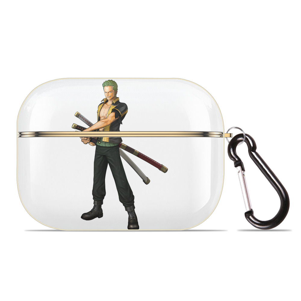 ワンピース ロロノア・ゾロ ONE PIECE Roronoa Zoro 【AirPods Pro用】ハードシェル保護ケース｜耐衝撃・防指紋・カラビナ付き商品仕様
