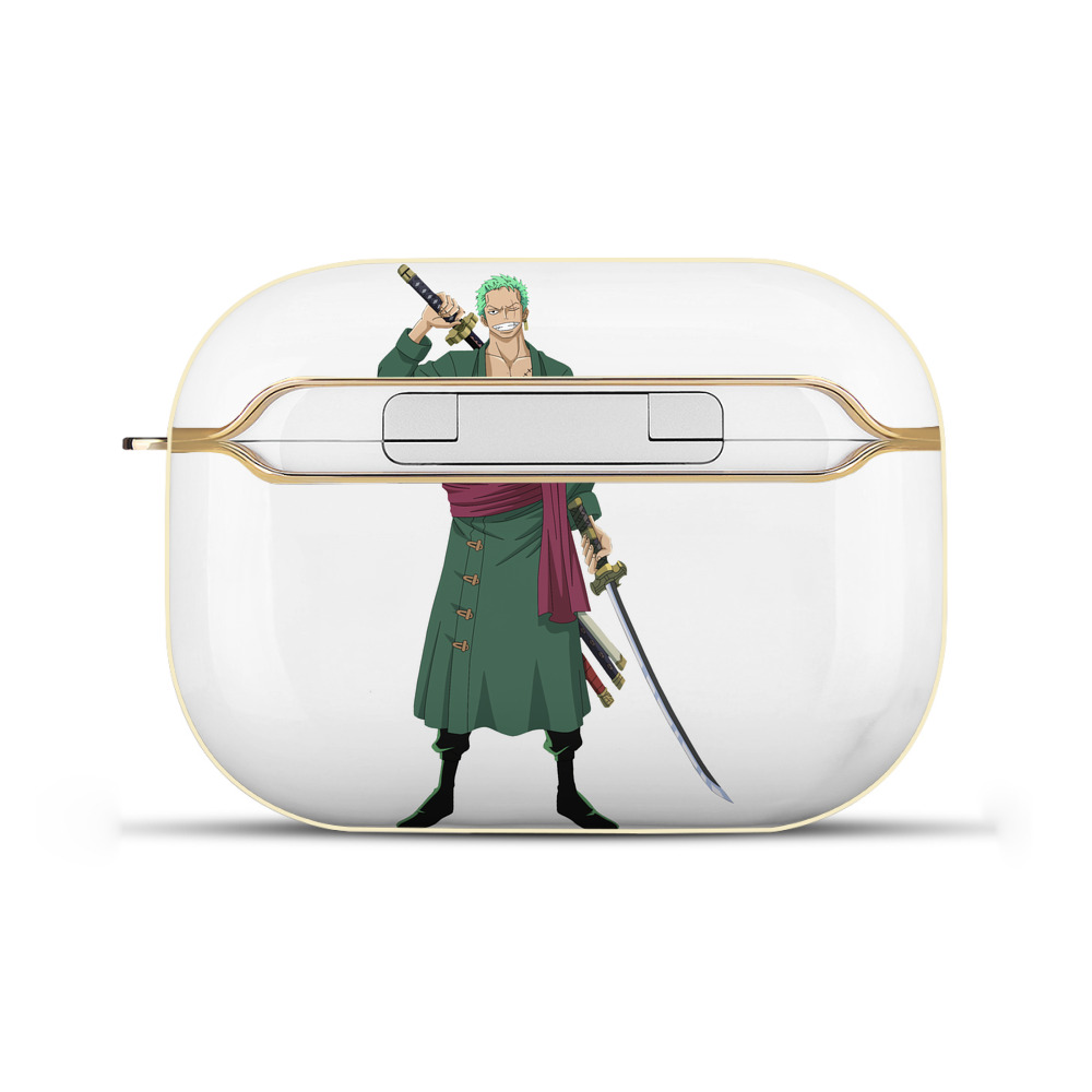 ワンピース ロロノア・ゾロ ONE PIECE Roronoa Zoro 【AirPods Pro用】ハードシェル保護ケース｜耐衝撃・防指紋・カラビナ付き商品仕様