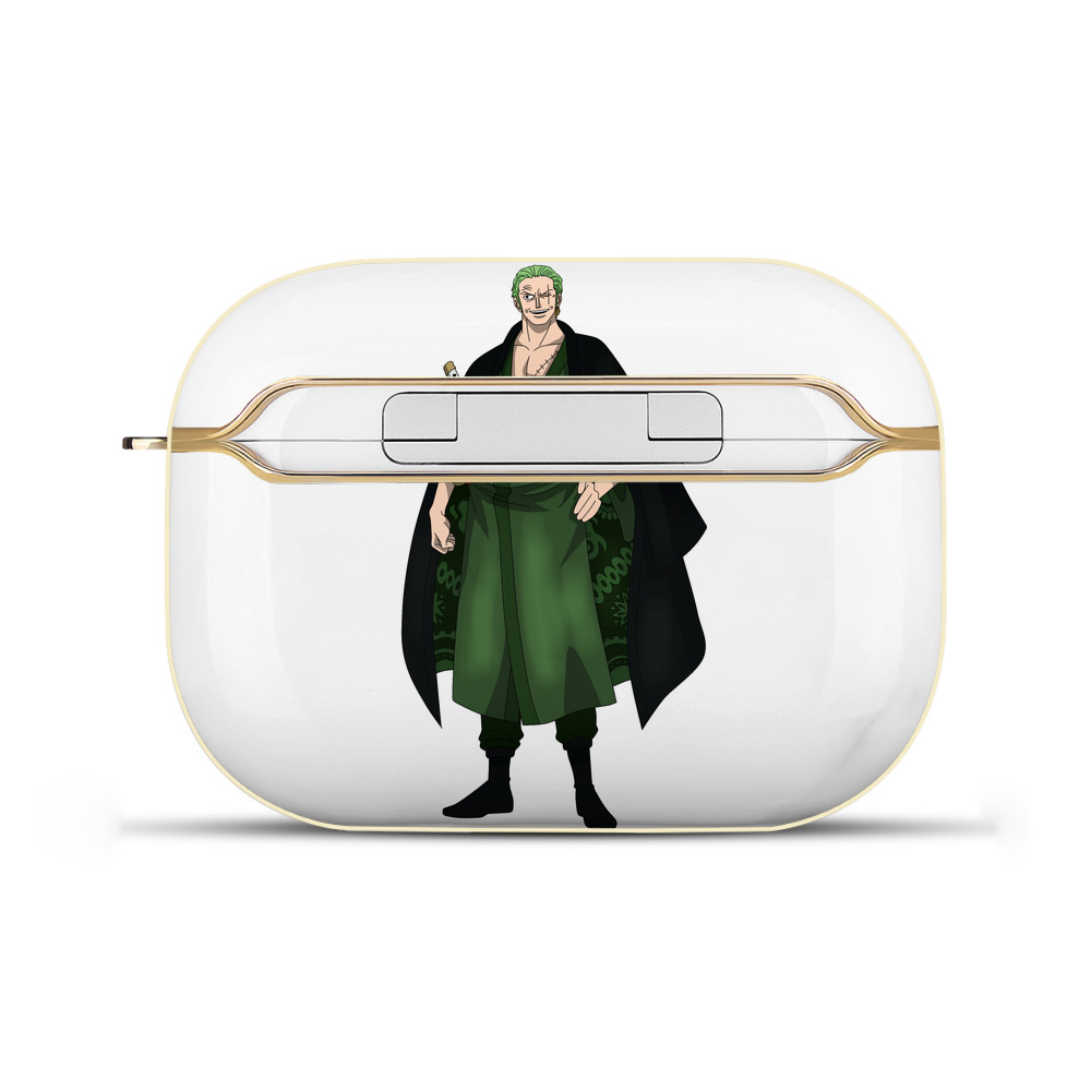 ワンピース ロロノア・ゾロ ONE PIECE Roronoa Zoro 【AirPods Pro用】ハードシェル保護ケース｜耐衝撃・防指紋・カラビナ付き商品仕様