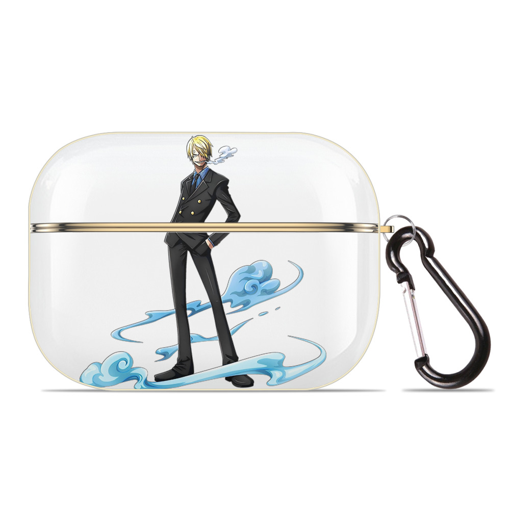ワンピース サンジ ONE PIECE Sanji 【AirPods Pro用】ハードシェル保護ケース｜耐衝撃・防指紋・カラビナ付き商品仕様