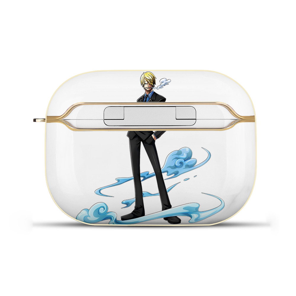 ワンピース サンジ ONE PIECE Sanji 【AirPods Pro用】ハードシェル保護ケース｜耐衝撃・防指紋・カラビナ付き商品仕様