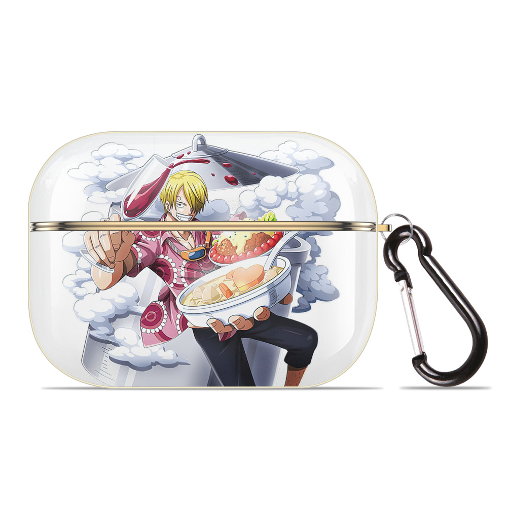 ワンピース サンジ ONE PIECE Sanji 【AirPods Pro用】ハードシェル保護ケース｜耐衝撃・防指紋・カラビナ付き商品仕様